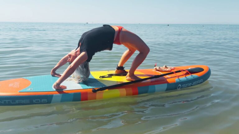 posture sur paddle