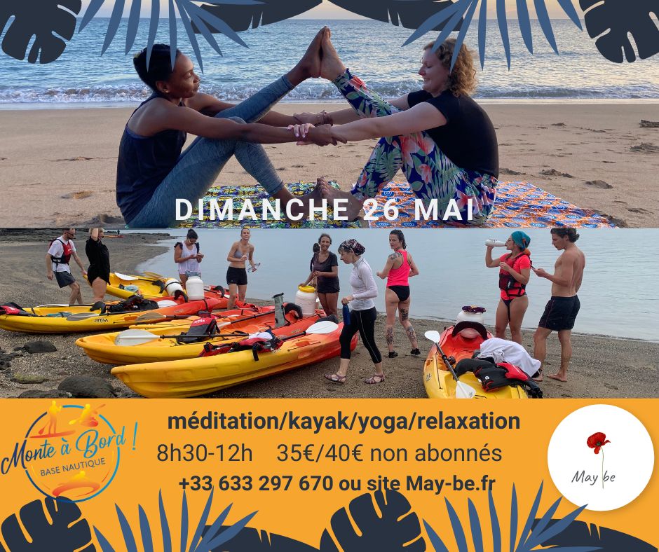 sortie yoga-kayak 26 mai