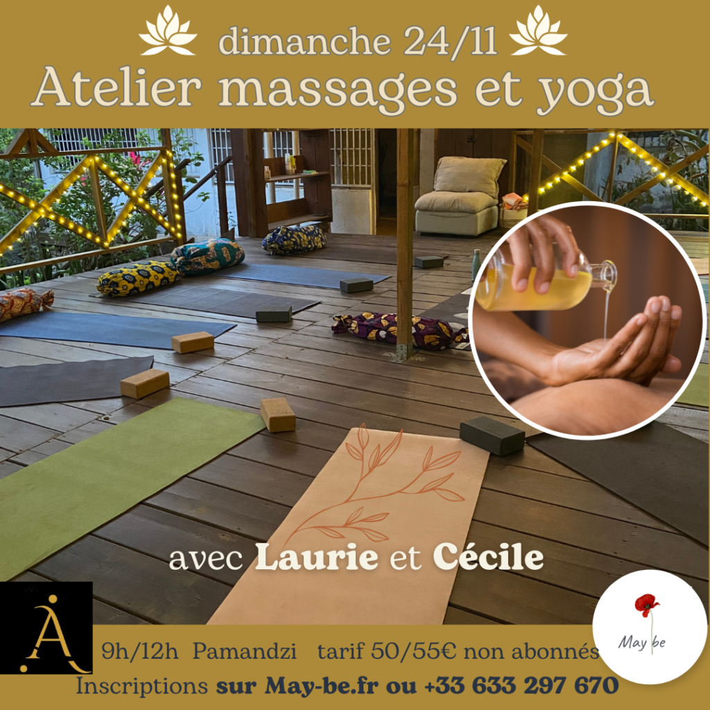 atelier yoga massage dimanche 24 novembre
