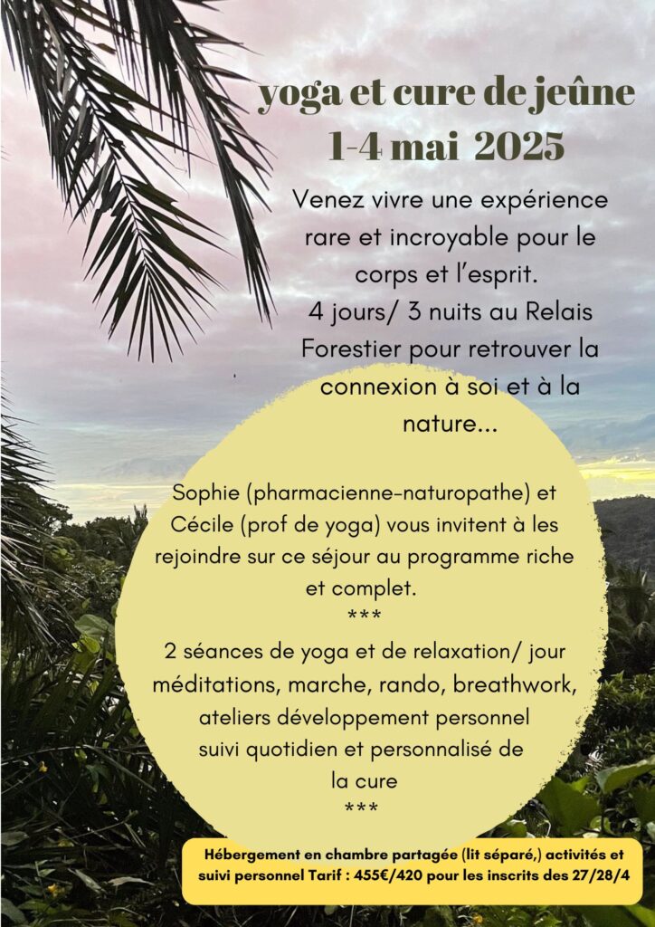 4 jours de jeûne et de yoga