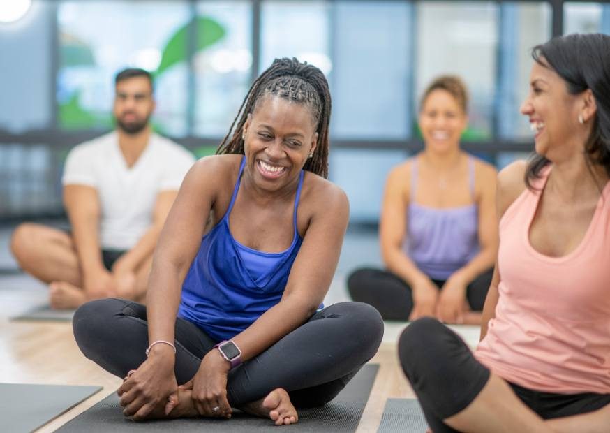yoga entre copines